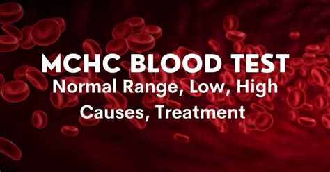 low mchc blood test|low mchc and high rdw blood levels.